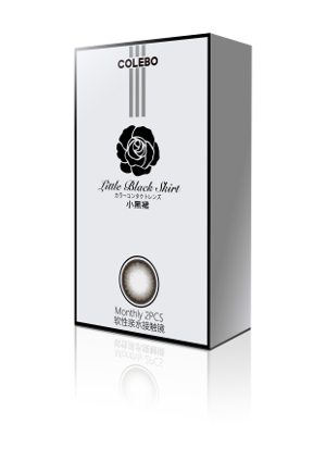 little black skirt contact lens review