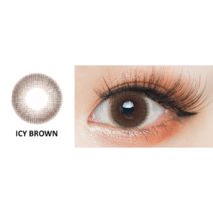 COSLENS Blue Contact Lens (Icy Brown 14.2mm) | Daily Wear Cosmetic Lens