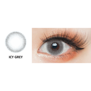 COSLENS Blue Contact Lens (Icy Grey 14.2mm) | Daily Wear Cosmetic Lens