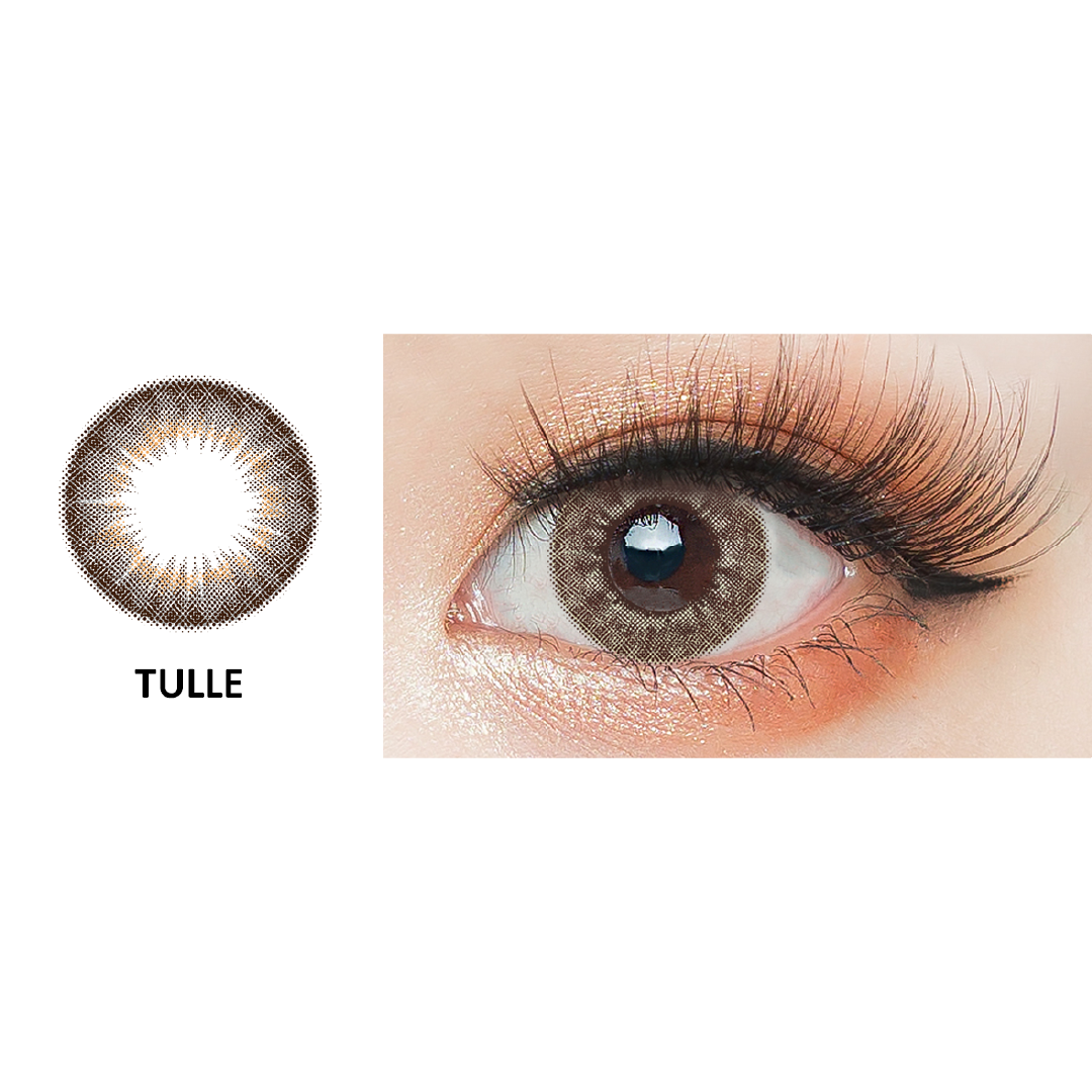 Little Black Skirt (White) | Tulle 14.2mm Contact Lens